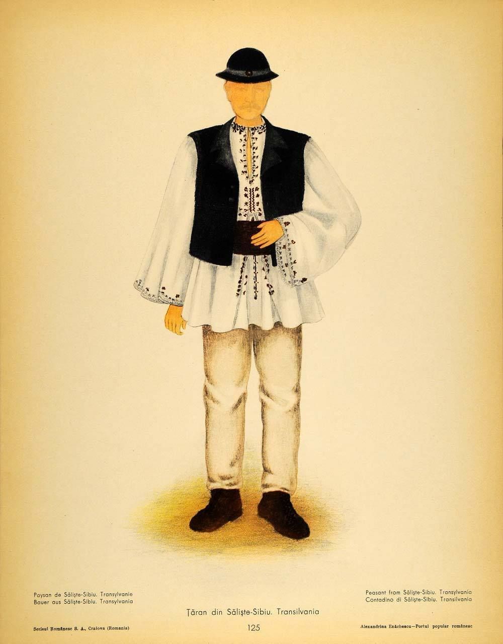 Costum popular bărbătesc